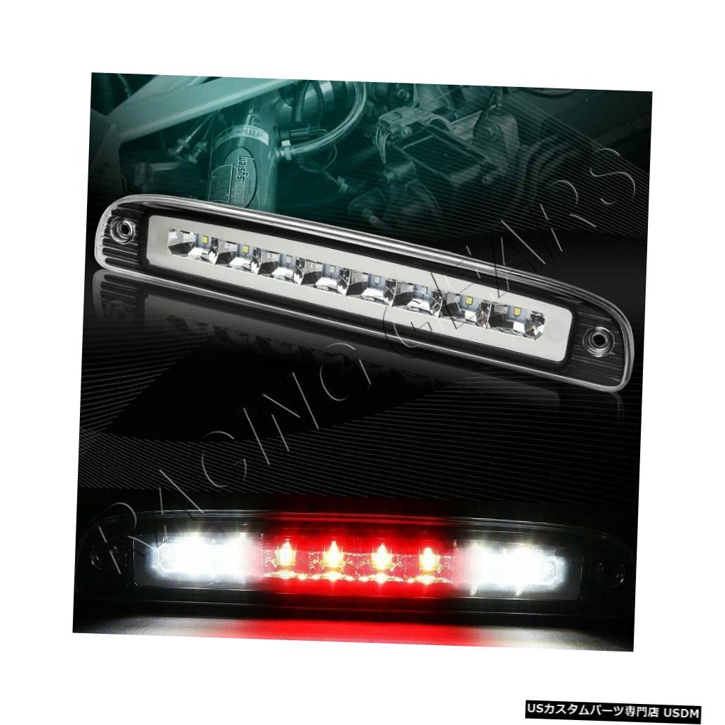 Tail light クロームハウジング3サード3 LEDリアブレーキテールストップライトフィット97-07ダッジダコタ CHROME HOUSING 3RD THIRD LED REAR BRAKE TAIL STOP LIGHT FIT 97-07 DODGE DAKOTA 【並行輸入品】