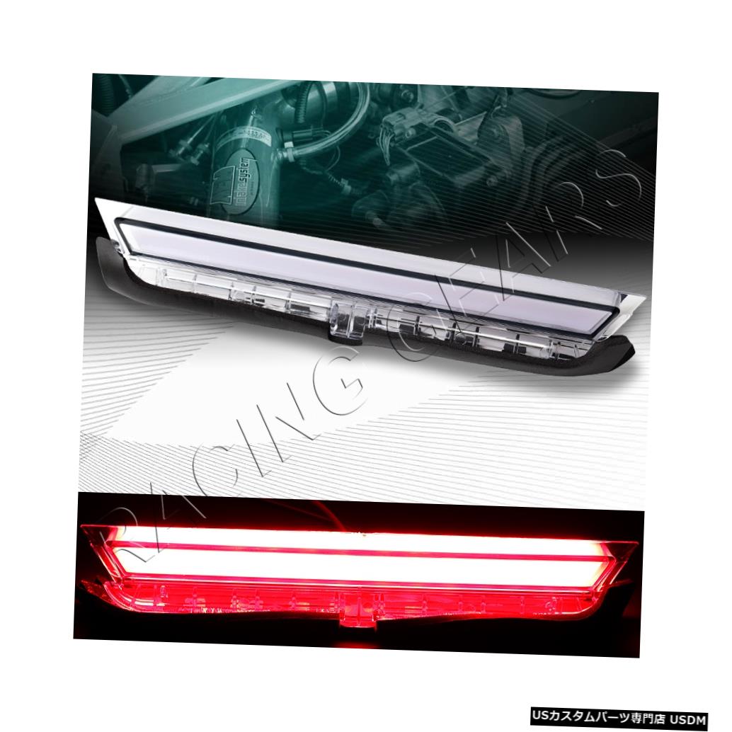 Tail light クロームハウジングクリアレンズ3RDサードLEDバーブレーキテールライトフィット11-16サイオンTC CHROME HOUSING CLEAR LENS 3RD THIRD LED BAR BRAKE TAIL LIGHT FIT 11-16 SCION TC 【並行輸入品】 38,396円