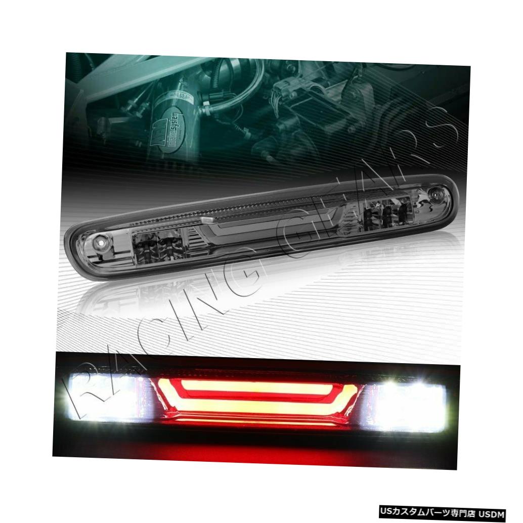 Tail light スモーク3RDサードLEDバーリアブレーキライトフィット07-14 GMCシエラ2500HD 3500HD SMOKE 3RD THIRD LED BAR REAR BRAKE LIGHT FIT 07-14 GMC SIERRA 2500HD 3500HD 【並行輸入品】