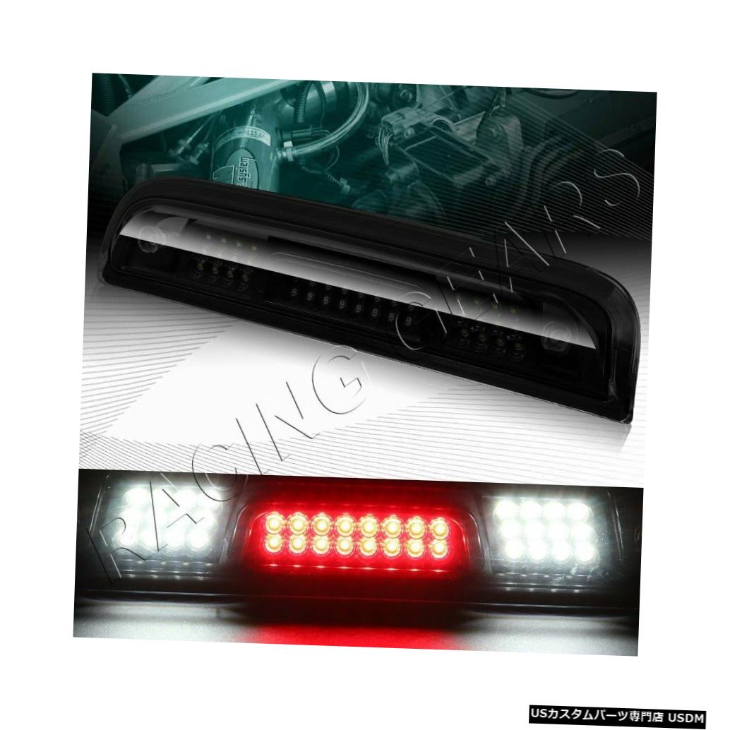 Tail light ブラック/スモーク3RD THIRD LEDリアブレーキテールライトフィット14-18シェビーシルベラード/シエラ BLACK/SMOKE 3RD THIRD LED REAR BRAKE TAIL LIGHT FIT 14-18 CHEVY SILVERADO/SIERRA 【並行輸入品】