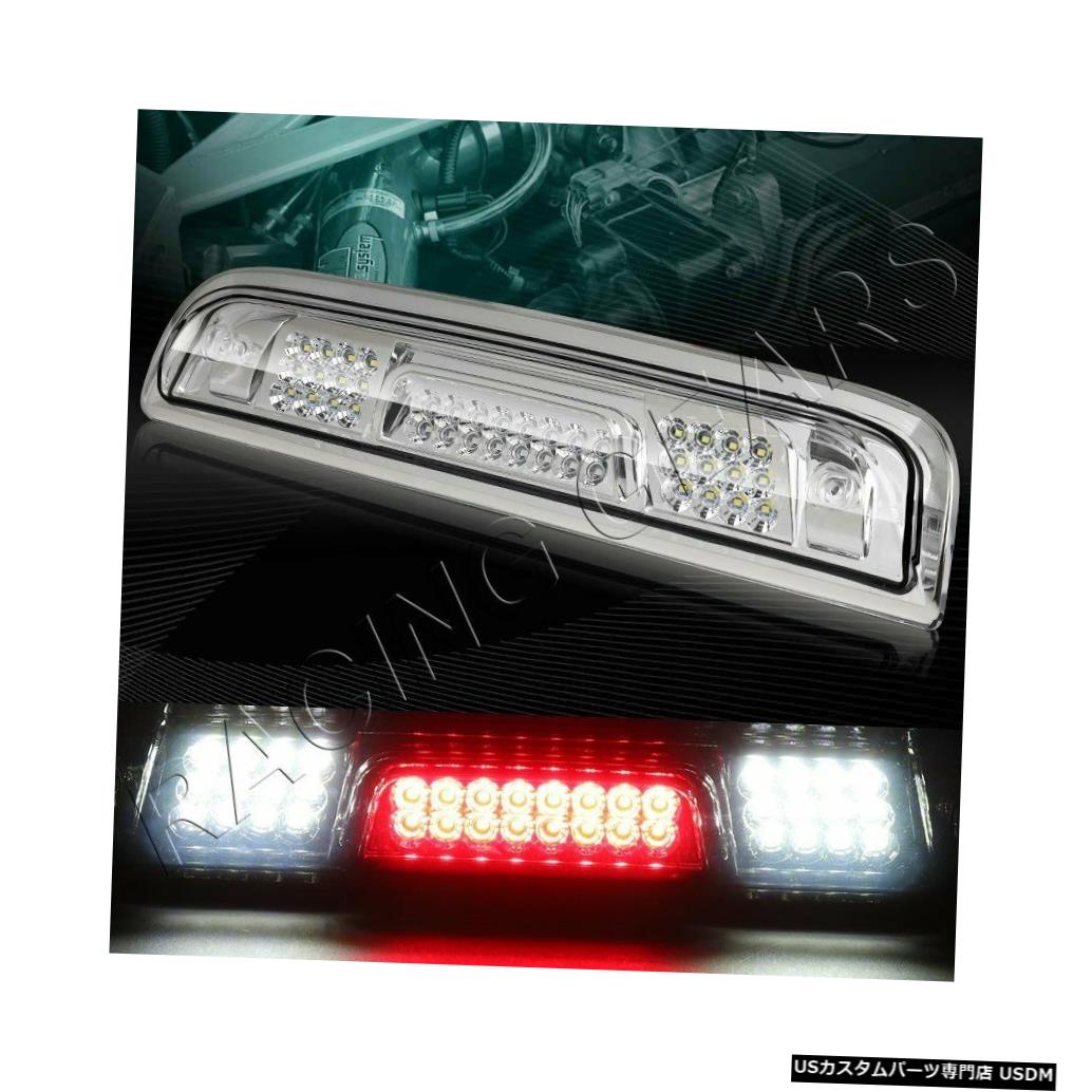 Tail light クロームハウジング3サードサードLEDリアブレーキライトフィット14-18シェビーシルベラード/シエラ CHROME HOUSING 3RD THIRD LED REAR BRAKE LIGHT FIT 14-18 CHEVY SILVERADO/SIERRA 【並行輸入品】