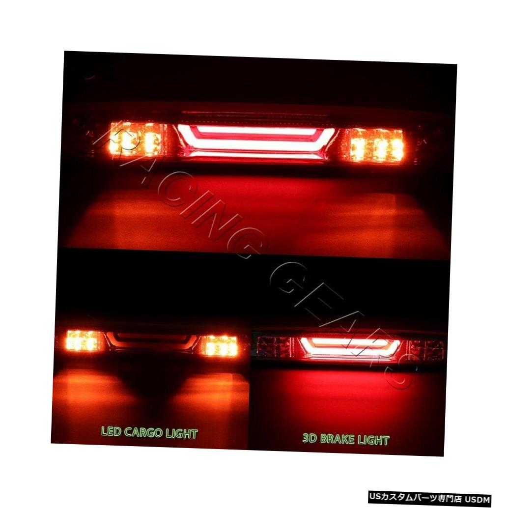 Tail light シボレー/シルバー/シエラレッドレンズ3RDサードLEDバーリアブレーキライト+カーゴランプ FOR CHEVY/SILVERADO/SIERRA RED LEN 3RD THIRD LED BAR REAR BRAKE LIGHT+CARGO LAMP 【並行輸入品】