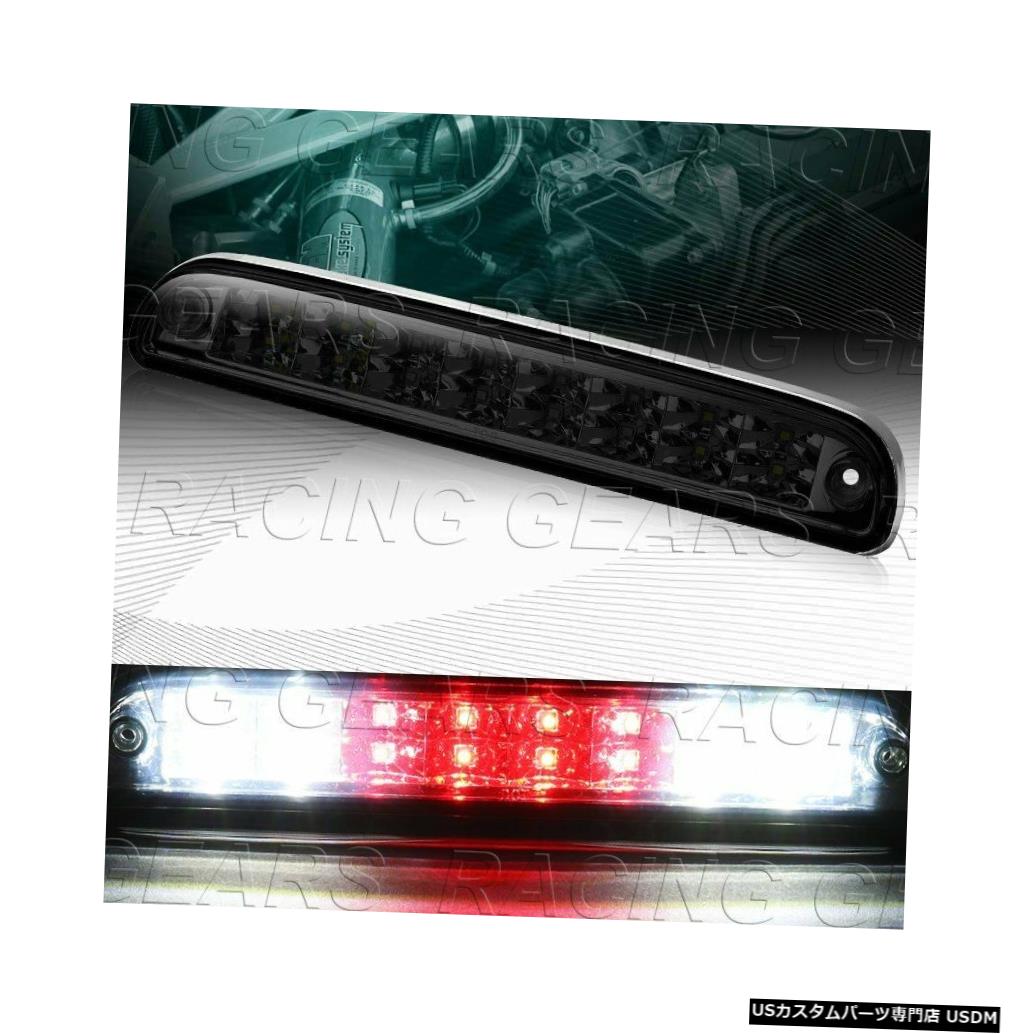 Tail light スモークレンズLED 3RDサードブレーキストップテールライトカーゴランプフィット93-11フォードレンジャー SMOKE LENS LED 3RD THIRD BRAKE STOP TAIL LIGHT CARGO LAMP FIT 93-11 FORD RANGER 【並行輸入品】