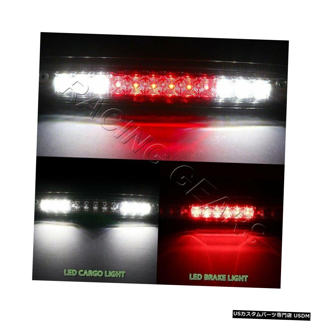 Tail light クローム12-LED 3RDサードブレーキテールライトランプフィット07-14 GMC SIERRA 2500HD 3500HD CHROME 12-LED 3RD THIRD BRAKE TAIL LIGHT LAMP FIT 07-14 GMC SIERRA 2500HD 3500HD 【並行輸入品】