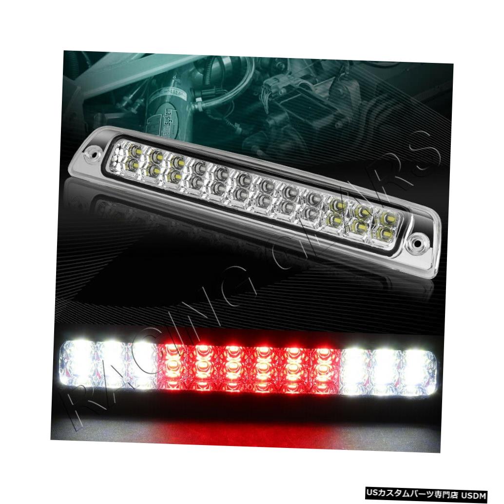 Tail light クローム3RDサード24 LEDブレーキテールライトランプフィット94-01ダッジRAM 1500 2500 3500 CHROME 3RD THIRD 24-LED BRAKE TAIL LIGHT LAMP FIT 94-01 DODGE RAM 1500 2500 3500 【並行輸入品】