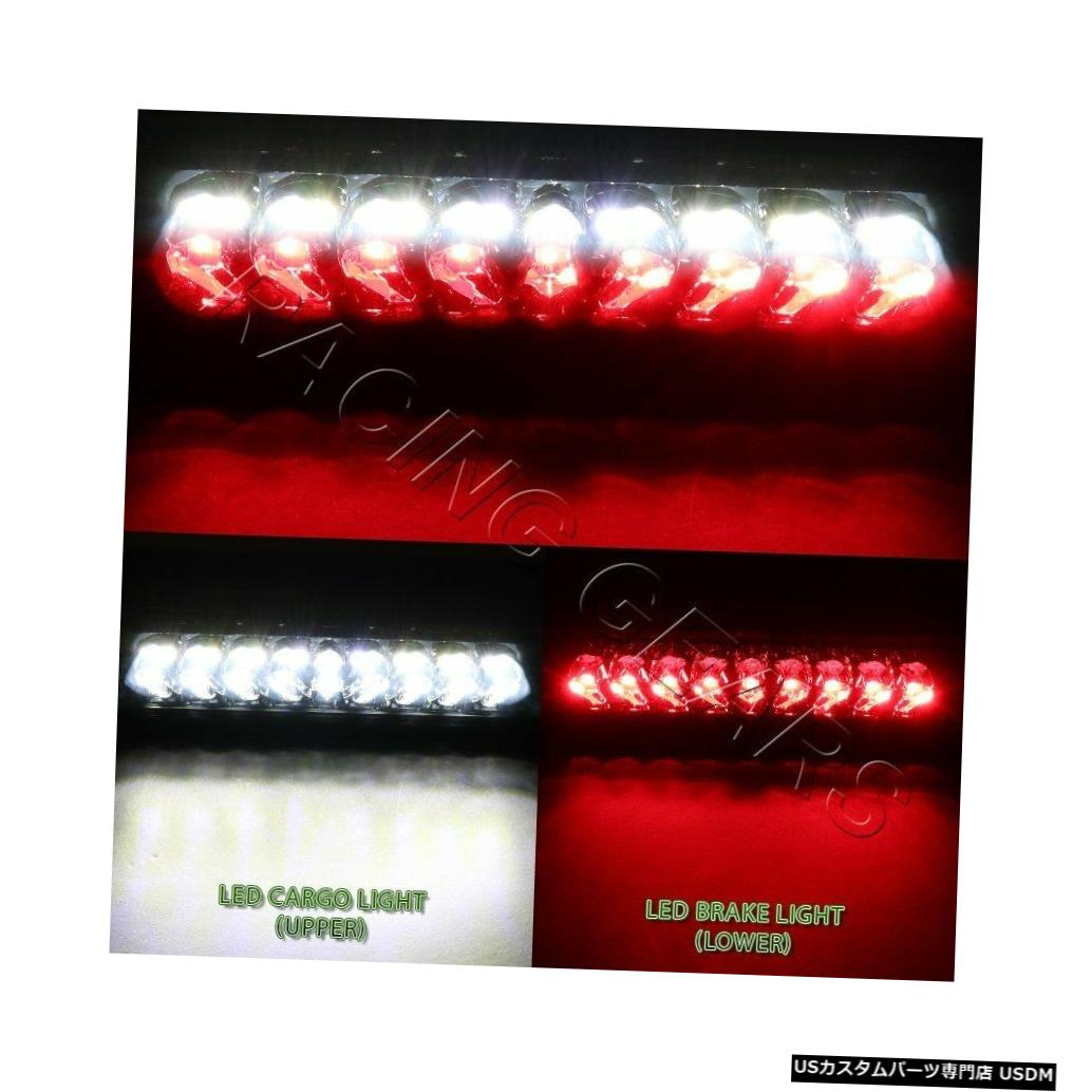Tail light クロームLED 3RDサードブレーキストップライトカーゴランプフィット03-09ダッジRAM 2500 3500 CHROME LED 3RD THIRD BRAKE STOP LIGHT CARGO LAMP FIT 03-09 DODGE RAM 2500 3500 【並行輸入品】