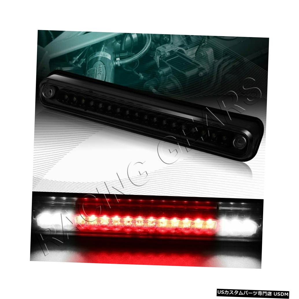 Tail light ブラック/スモークレンズ18-LEDサードブレーキテールカーゴライトフィット94-99シェビーGMC C / K C10 BLACK/SMOKE LENS 18-LED THIRD BRAKE TAIL CARGO LIGHT FIT 94-99 CHEVY GMC C/K C10 【並行輸入品】