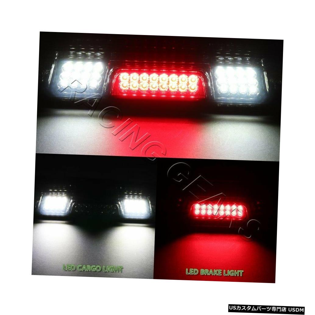 Tail light クロームハウジング3サード3 LEDリアブレーキライトフィット15-18 GMCシエラ2500HD 3500HD CHROME HOUSING 3RD THIRD LED REAR BRAKE LIGHT FIT 15-18 GMC SIERRA 2500HD 3500HD 【並行輸入品】