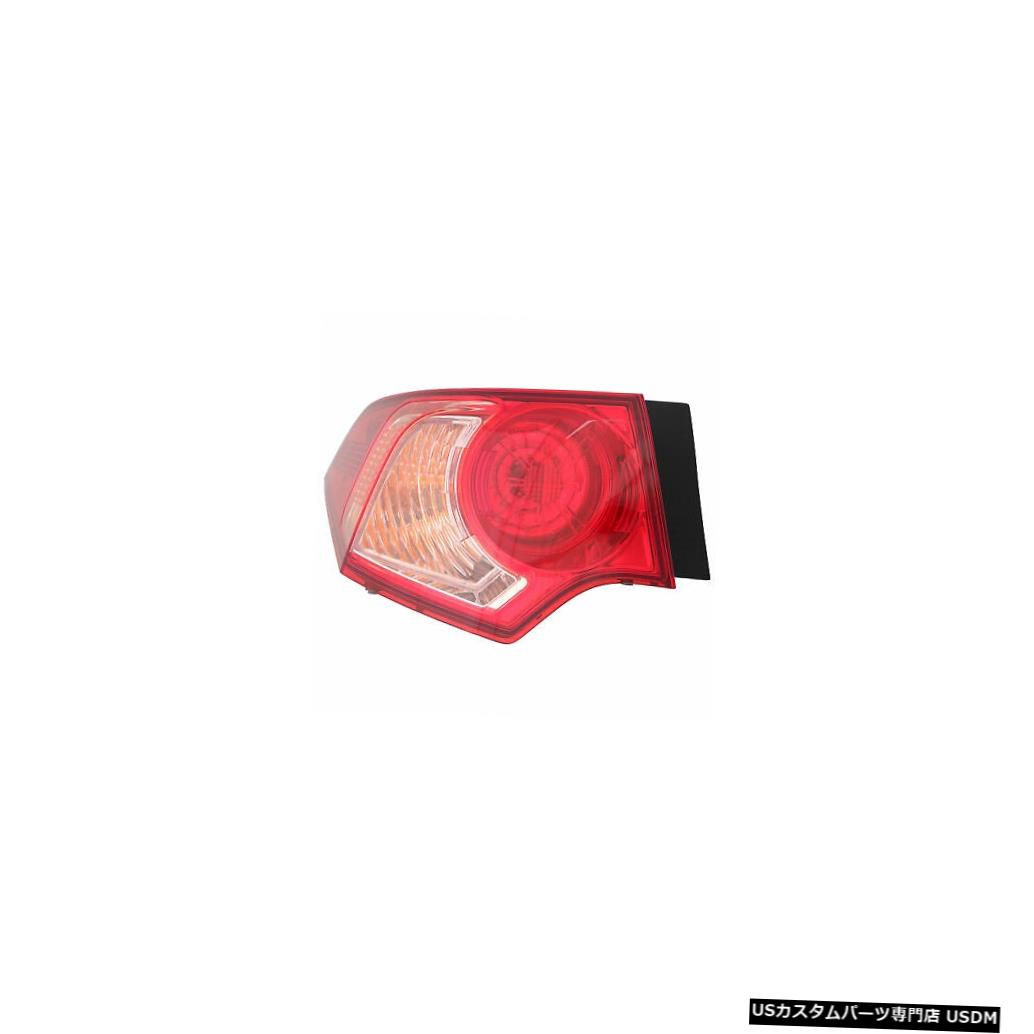 Tail light 11-14アキュラTSXドライバー用テールライトリアバックランプ Tail Light Rear Back Lamp for 11-14 Acura TSX Driver Left 【並行輸入品】