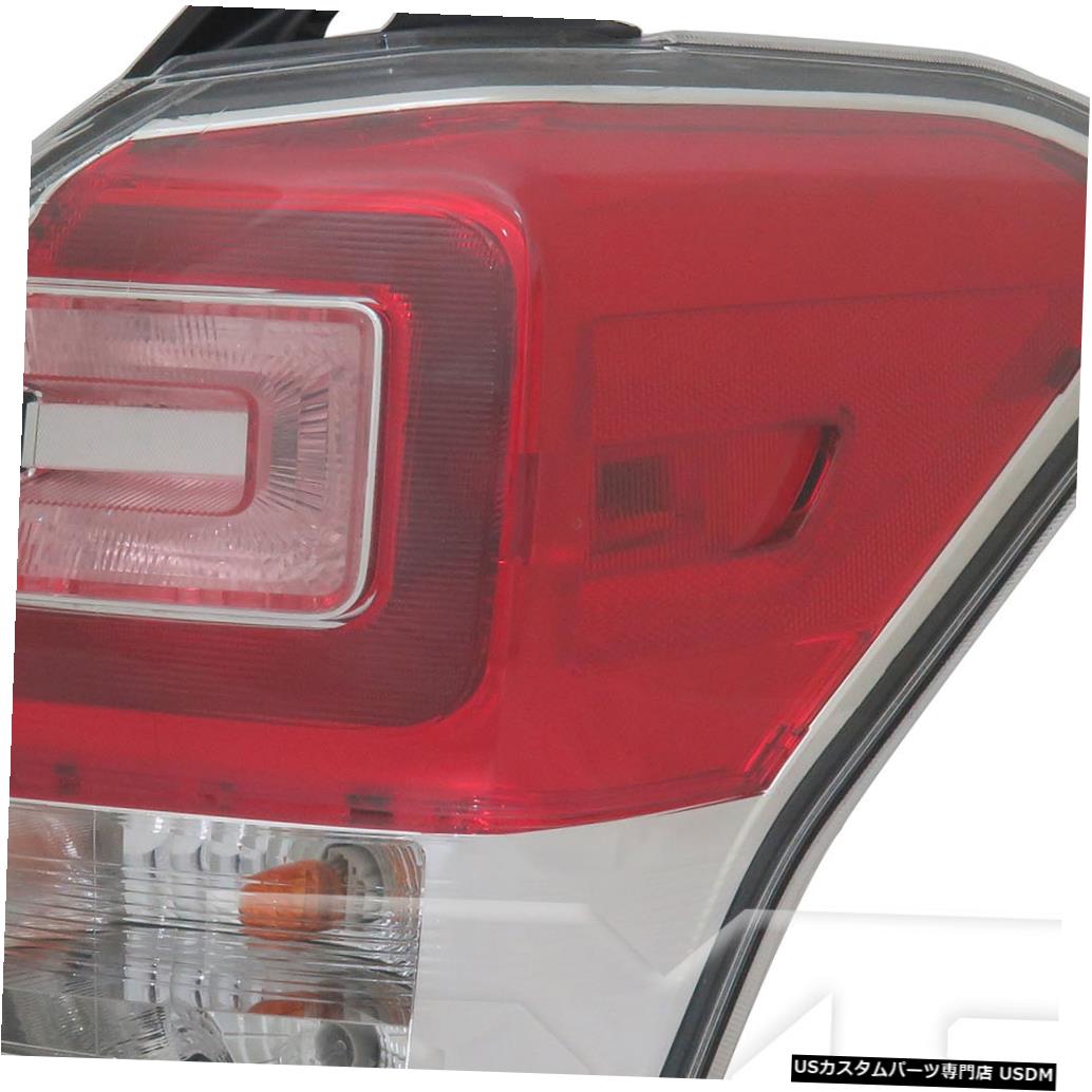 Tail light 17-18スバルフォレスター用テールライトリアランプ右の乗客 Tail Light Rear Lamp Right Passenger for 17-18 Subaru Forester 【並行輸入品】
