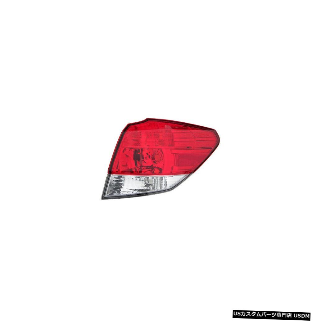 Tail light 10-14スバルアウトバックパッセンジャーライト用テールライトリアバックランプ Tail Light Rear Back Lamp for 10-14 Subaru Outback Passenger Right 【並行輸入品】