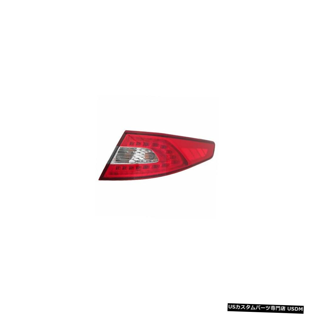 Tail light 11-13 Kiaオプティマセダン乗客右用LEDテールライトリアバックランプ LED Tail Light Rear Back Lamp for 11-13 Kia Optima Sedan Passenger Right 【並行輸入品】