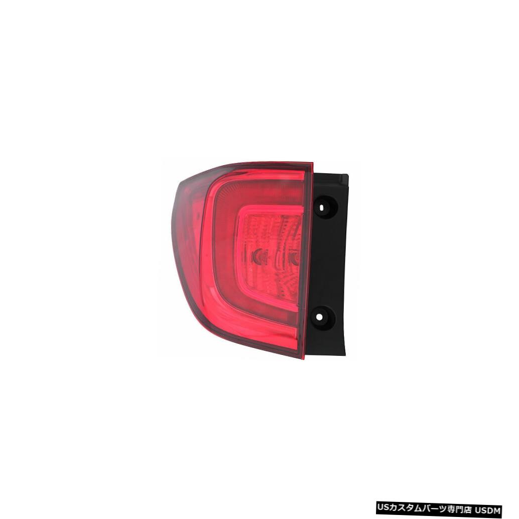 Tail light 16-17ホンダパイロットドライバー用テールライトリアバックランプ Tail Light Rear Back Lamp for 16-17 Honda Pilot Driver Left 【並行輸入品】