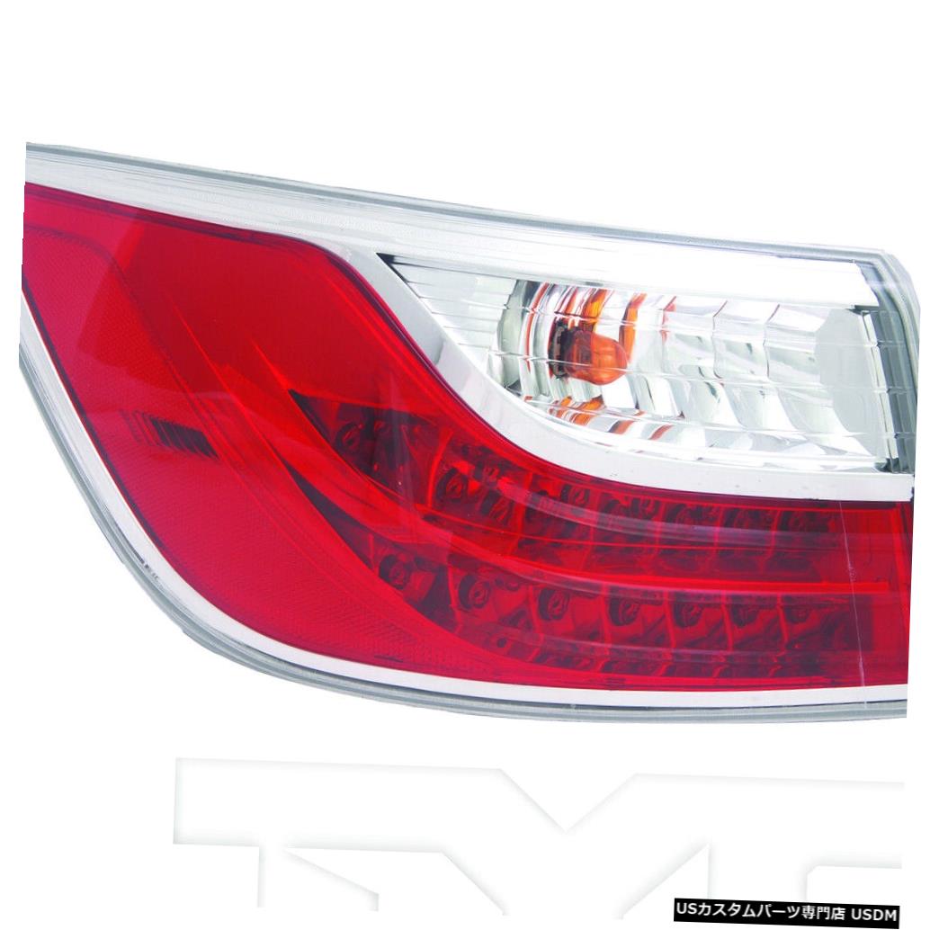 Tail light 10-12マツダCX-9用アウタークォーターテールライトリアランプ右乗客 Outer Quarter Tail Light Rear Lamp Right Passenger for 10-12 Mazda CX-9 【並行輸入品】