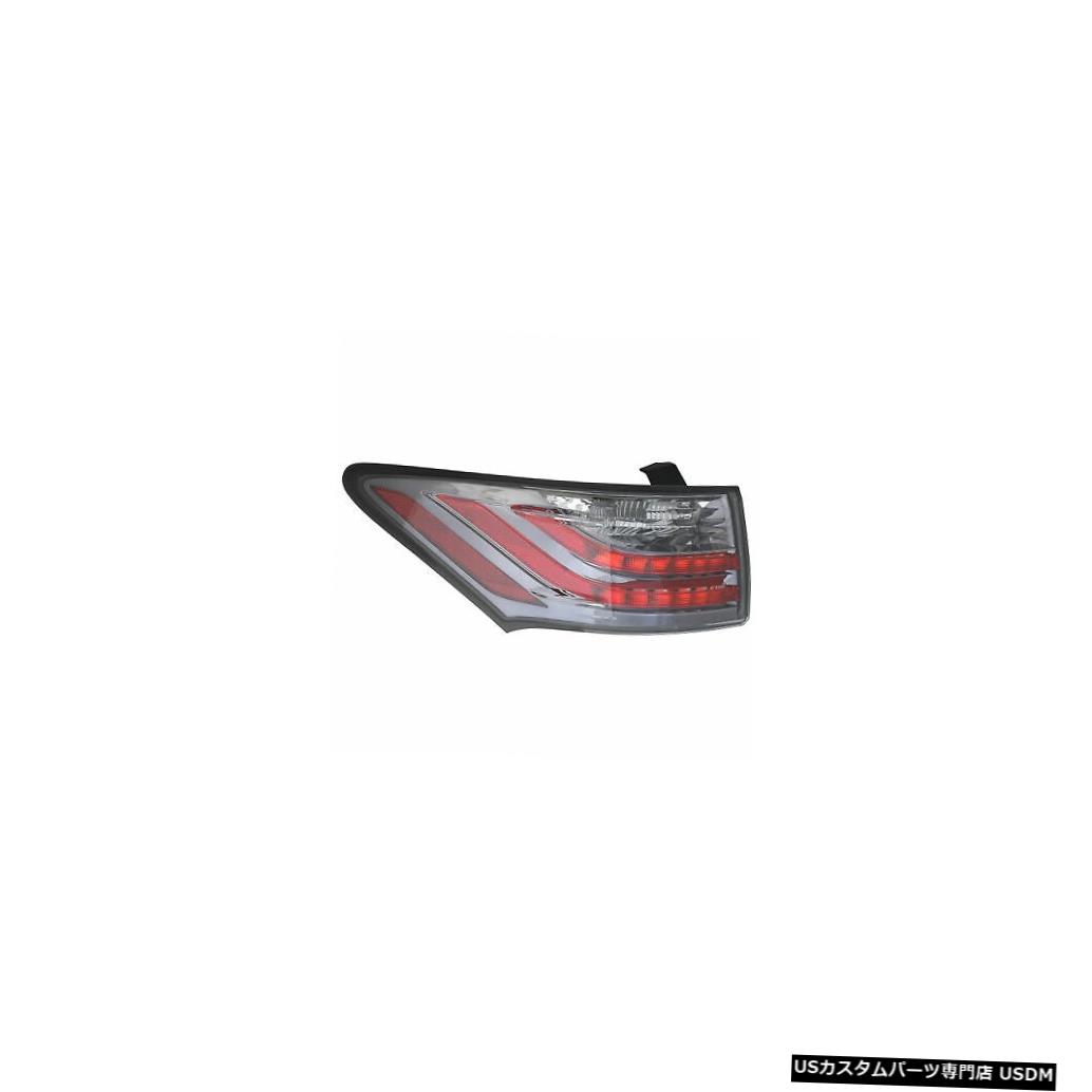Tail light 11-13レクサスCT-200hドライバー用テールライトリアバックランプ（左） Tail Light Rear Back Lamp for 11-13 Lexus CT-200h Driver Left 【並行輸入品】