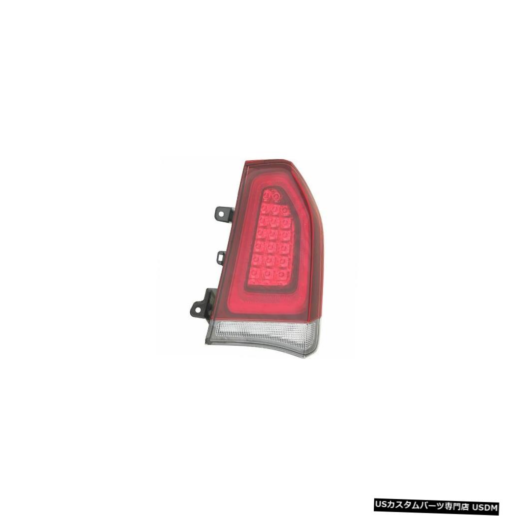 Tail light 15-18クライスラー300（ブラック）助手席用テールライトリアバックランプ Tail Light Rear Back Lamp for 15-18 Chrysler 300 (Black) Passenger Right 【並行輸入品】