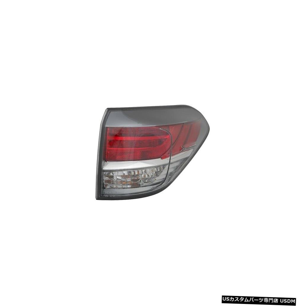 Tail light 13-15レクサスRX350（カナダ製）乗客右用テールライトリアバックランプ Tail Light Rear Back Lamp for 13-15 Lexus RX350 (Canada Built) Passenger Right 【並行輸入品】
