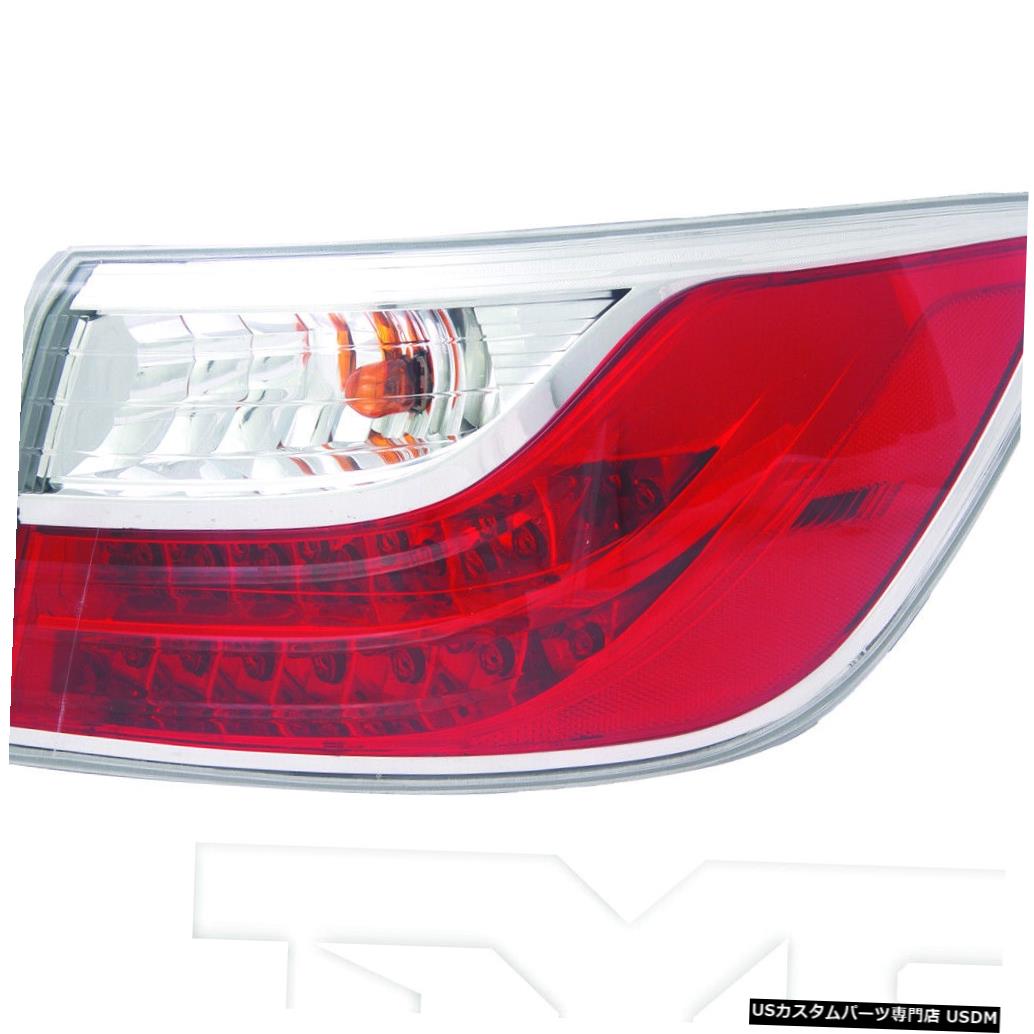 Tail light 10-12マツダCX-9用アウタークォーターテールライトリアランプ左ドライバー Outer Quarter Tail Light Rear Lamp Left Driver for 10-12 Mazda CX-9 【並行輸入品】