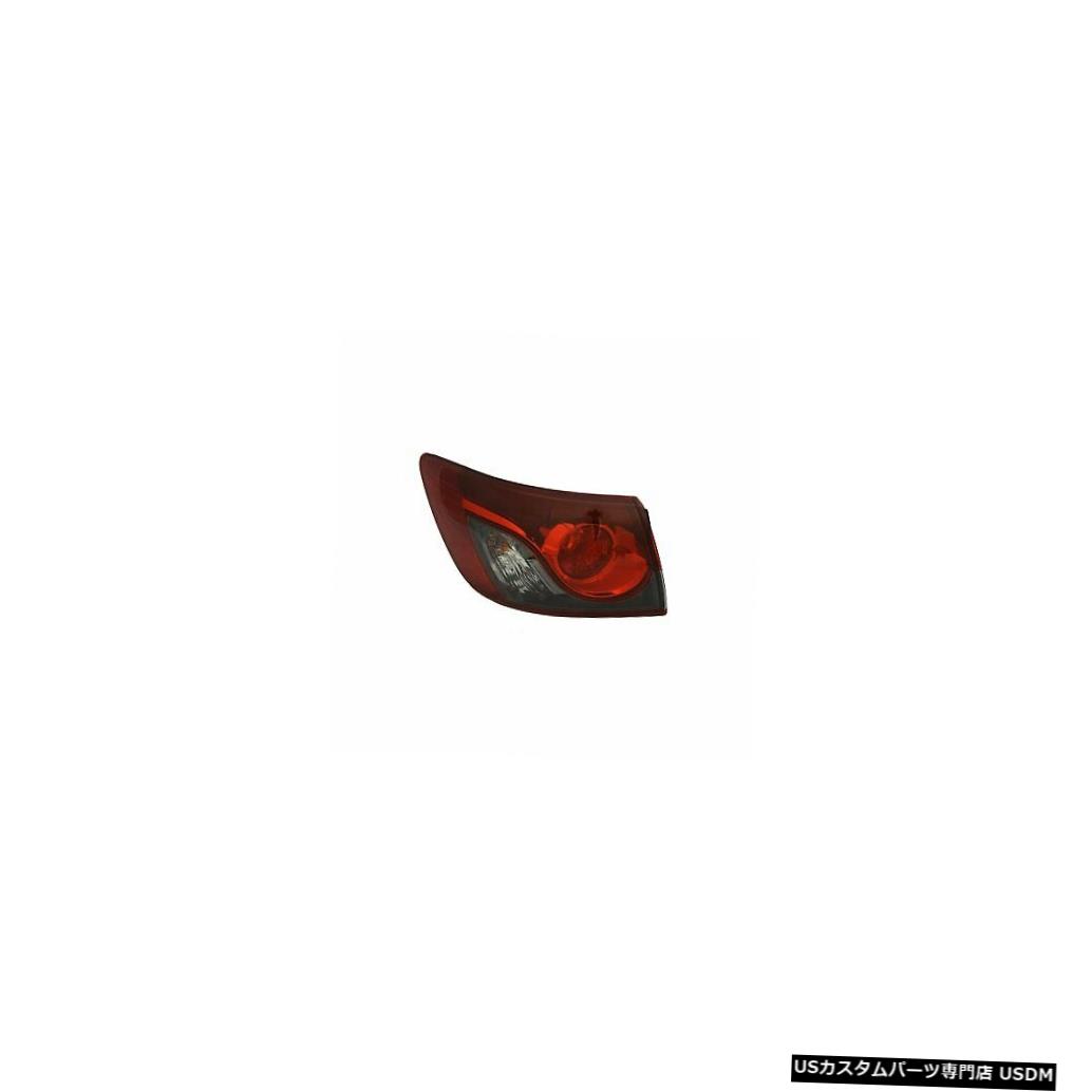 Tail light 13-15マツダCX-9用アウタークォーターテールライトリアランプ左ドライバー Outer Quarter Tail Light Rear Lamp Left Driver for 13-15 Mazda CX-9 【並行輸入品】