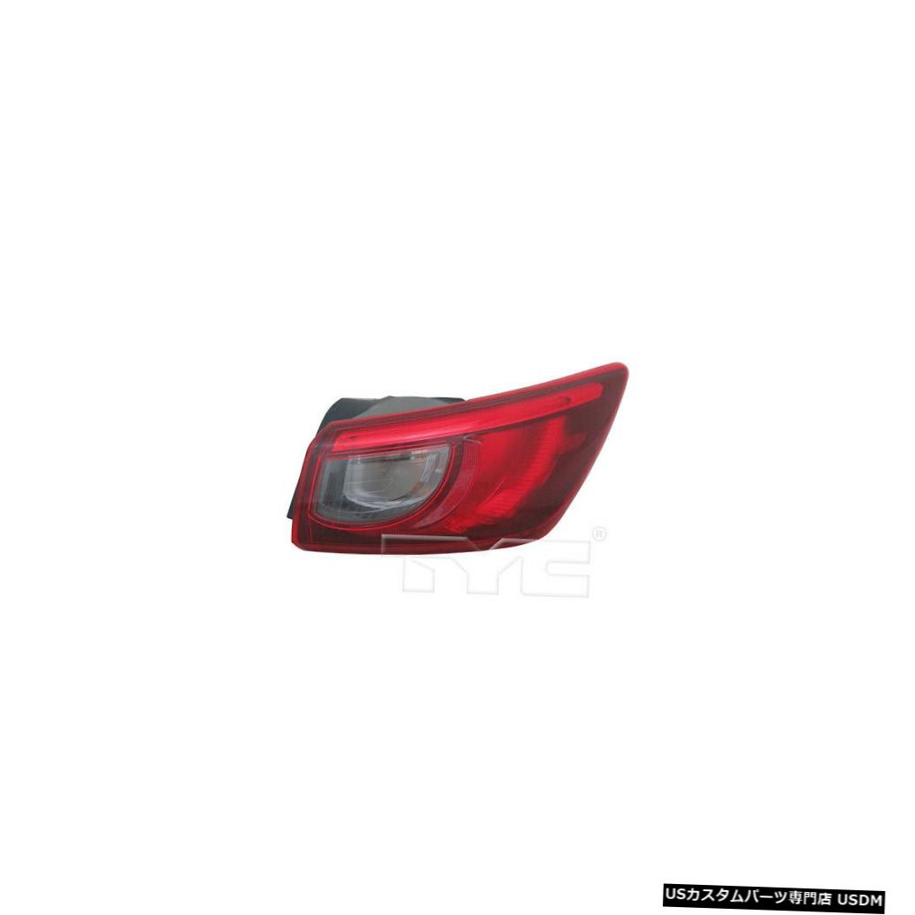 Tail light 16-18マツダCX-3グランドツーリング用アウターLEDテールライトランプ右の乗客 Outer LED Tail Light Lamp Right Passenger for 16-18 Mazda CX-3 Grand Touring 【並行輸入品】