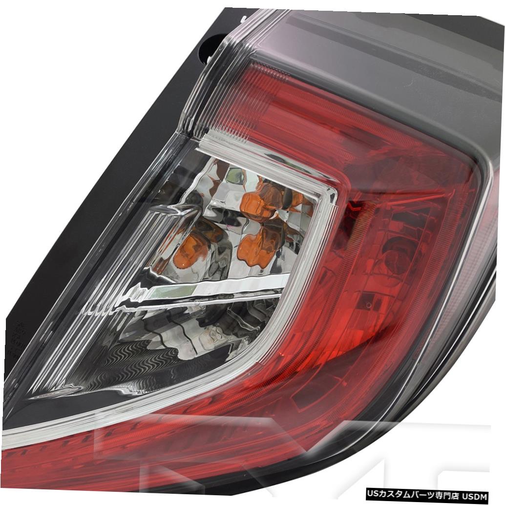 Tail light 17-20ホンダシビックハッチバック/タイプRのLEDテールライトリアランプ右の乗客 LED Tail Light Rear Lamp Right Passenger for 17-20 Honda Civic Hatchback/Type-R 【並行輸入品】