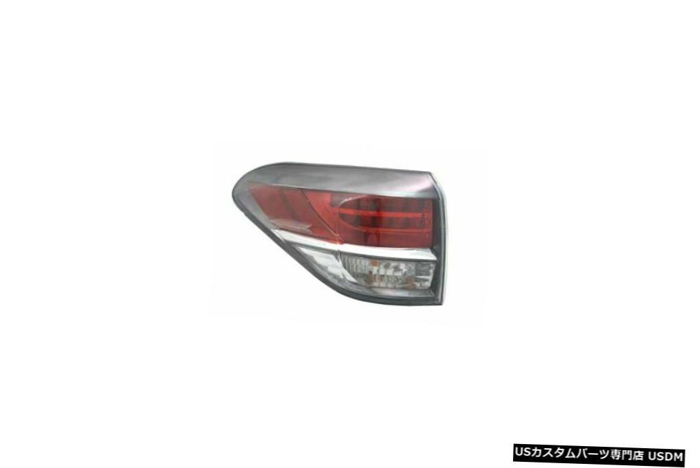 Tail light 13-15レクサスRX350カナダ向けアウタークォーターテールライトランプ左ドライバー内蔵 Outer Quarter Tail Light Lamp Left Driver for 13-15 Lexus RX350 Canada Built 【並行輸入品】