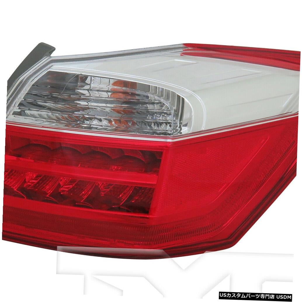 Light Outer Tail Tail Lamp Right Passenger Tail 13 15ホンダアコードセダンex L Light For 13 15 ツーリング用アウターテールライトランプ右用 Outer For Honda Accord Sedan Ex L Touring World倉庫 店車用品 バイク用品 車用品 パーツ ライト ランプ