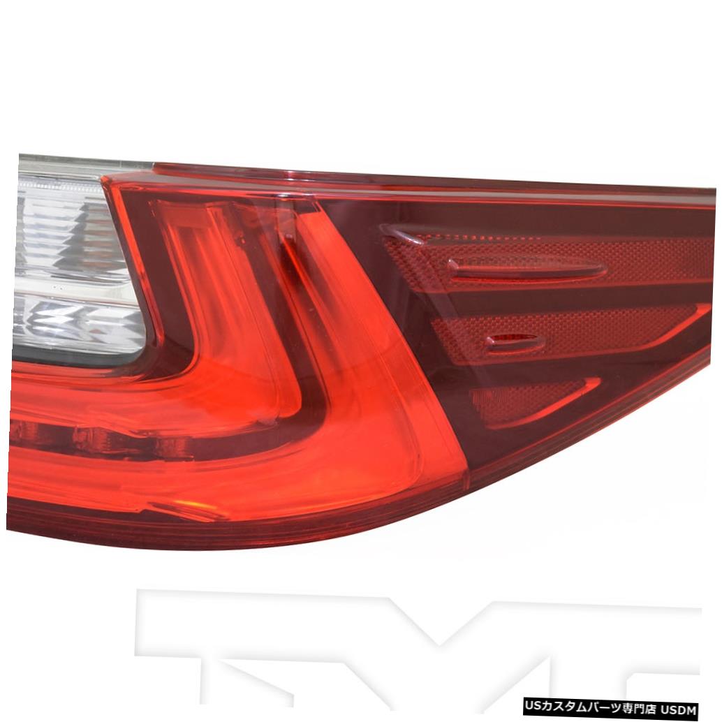 Tail light 16-18レクサスES350 / 300Hのアウタークォーターテールライトリアランプ右の乗客 Outer Quarter Tail Light Rear Lamp Right Passenger for 16-18 Lexus ES350/300H 【並行輸入品】 53,592円