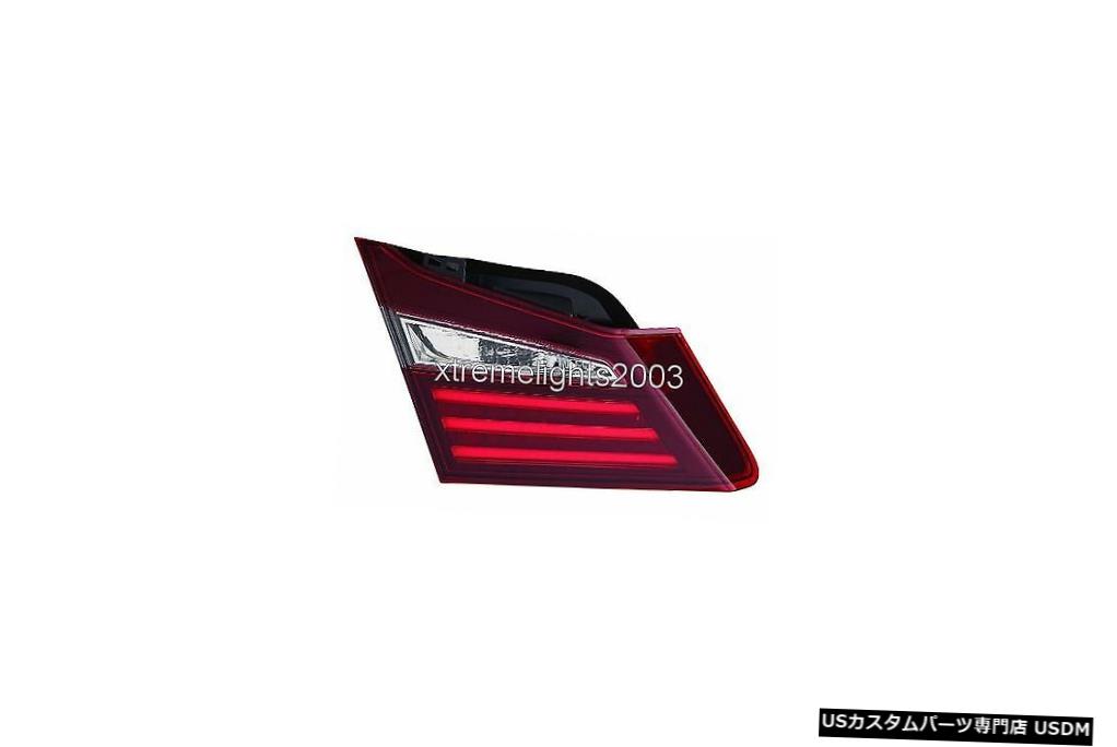 Tail light ホンダアコード2016-2017左ドライバーインナーテールライトテールライトランプトランクに適合 fits HONDA ACCORD 2016-2017 LEFT DRIVER INNER TAILLIGHT TAIL LIGHT LAMP TRUNK 【並行輸入品】