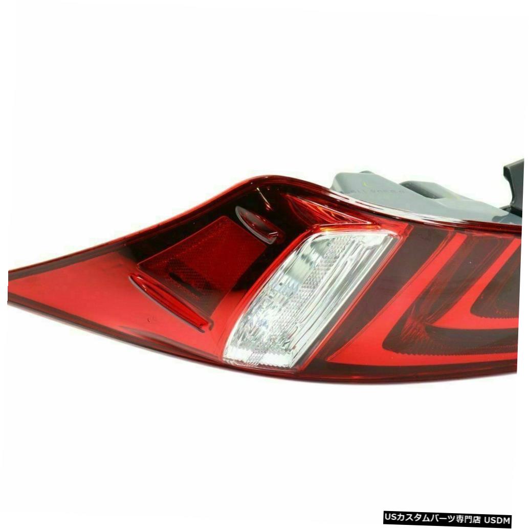 Tail light フィットレクサスIS250 IS350 2014-2016左ドライバーテールライトテールランプリアライト FITS LEXUS IS250 IS350 2014-2016 LEFT DRIVER TAILLIGHT TAIL LAMP REAR LIGHT 【並行輸入品】