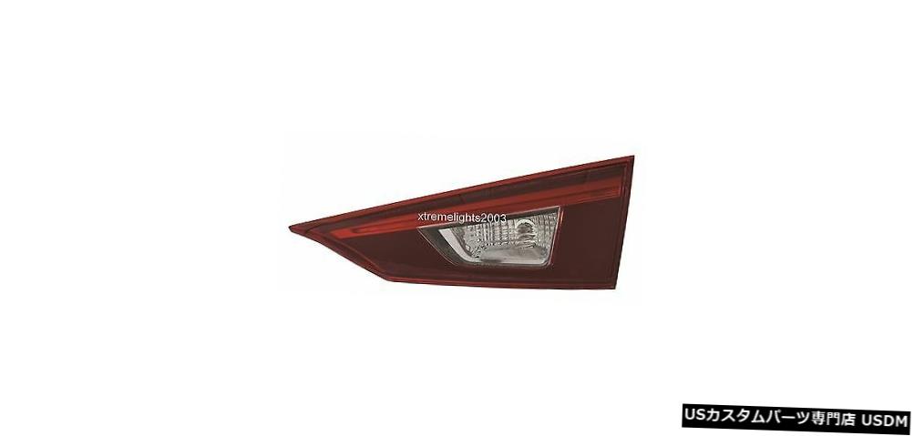 Tail light マツダ3セダン2014-2015右パッセンジャーテールライトリアランプテールライトトランク MAZDA 3 SEDAN 2014-2015 RIGHT PASSENGER TAIL LIGHT REAR LAMP TAILLIGHT TRUNK 【並行輸入品】