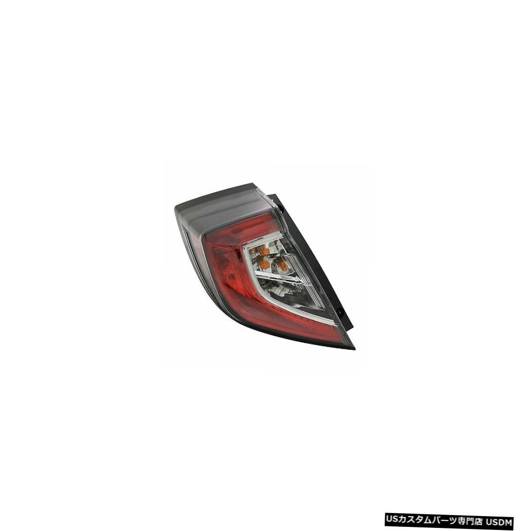 Tail light フィットホンダシビックハッチバックHB 2017-2020左ドライバーテールライトテールライトランプNEW FIT HONDA CIVIC HATCHBACK HB 2017-2020 LEFT DRIVER TAILLIGHT TAIL LIGHT LAMP NEW 【並行輸入品】 47,850円