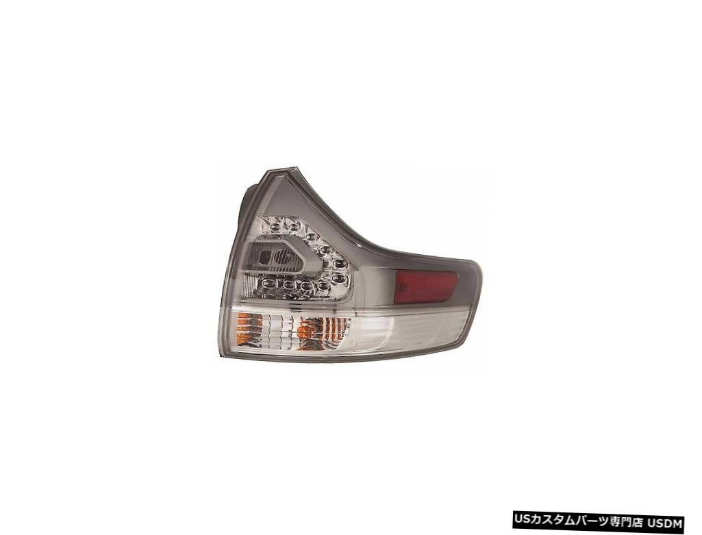Tail light TOYOTA SIENNA SE 2011-2015 RIGHT PASSENGER TAILLIGHT OUTER TAIL LIGHT REAR LAMP TOYOTA SIENNA SE 2011-2015 RIGHT PASSENGER TAILLIGHT OUTER TAIL LIGHT REAR LAMP 【並行輸入品】 46,926円