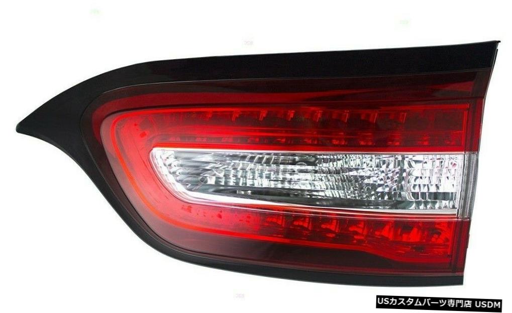Tail light フィットジープチェロキー2014-2020右の乗客インナーテールライトテールライトランプ FITS JEEP CHEROKEE 2014-2020 RIGHT PASSENGER INNER TAILLIGHT TAIL LIGHTS LAMP 【並行輸入品】