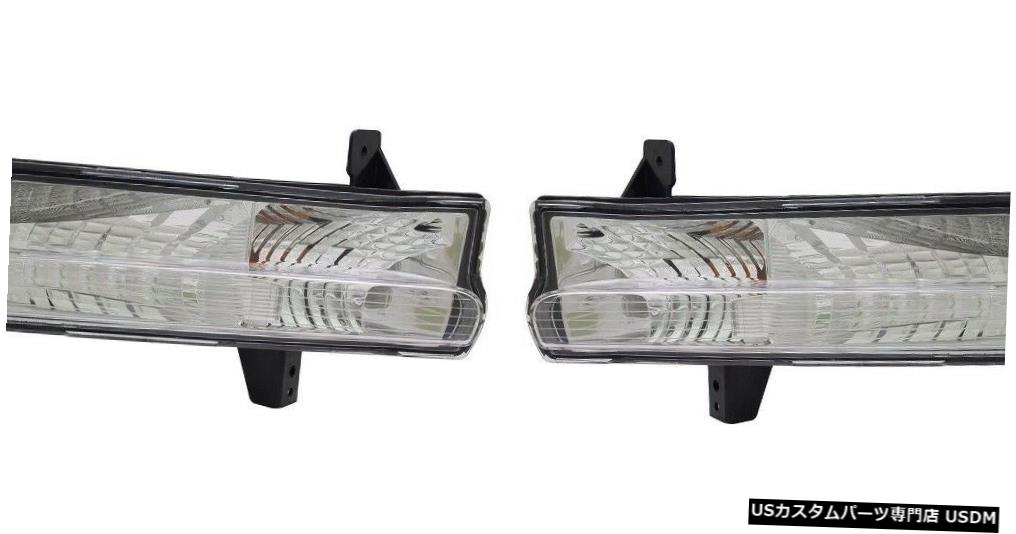Tail light ジープコンパス2017-2018に適合右の左の駐車場のターンシグナルライトランプ/電球のペア FITS JEEP COMPASS 2017-2018 RIGHT LEFT PARK TURN SIGNAL LIGHTS LAMPS W/BULB PAIR 【並行輸入品】