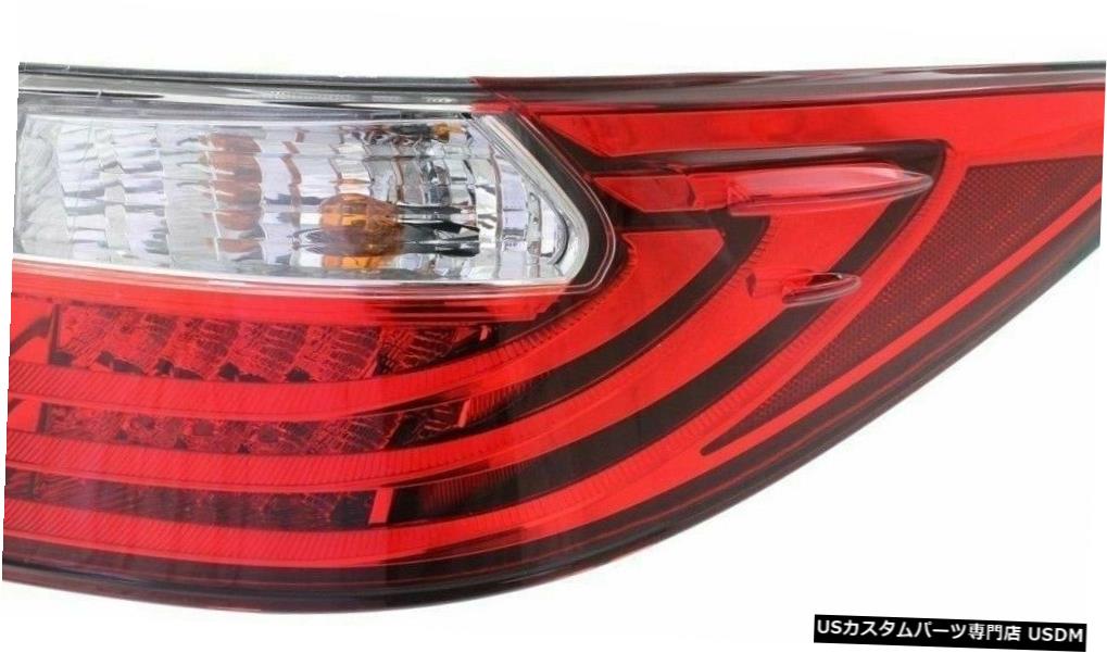 Tail light フィットレクサスES350 ES300h 2013-2015右パッセンジャーテールライトテールライトリアランプ FITS LEXUS ES350 ES300h 2013-2015 RIGHT PASSENGER TAILLIGHT TAIL LIGHT REAR LAMP 【並行輸入品】