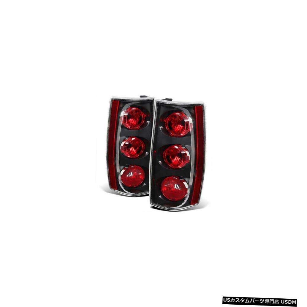 Tail light GMC YUKON 2007-2014 BLACK TAIL LIGHTS XL DENALI W / BULBS REAR LAMPS TAIL PAIR GMC YUKON 2007-2014 BLACK TAIL LIGHTS XL DENALI W/BULBS REAR LAMPS TAIL PAIR 【並行輸入品】 54,582円