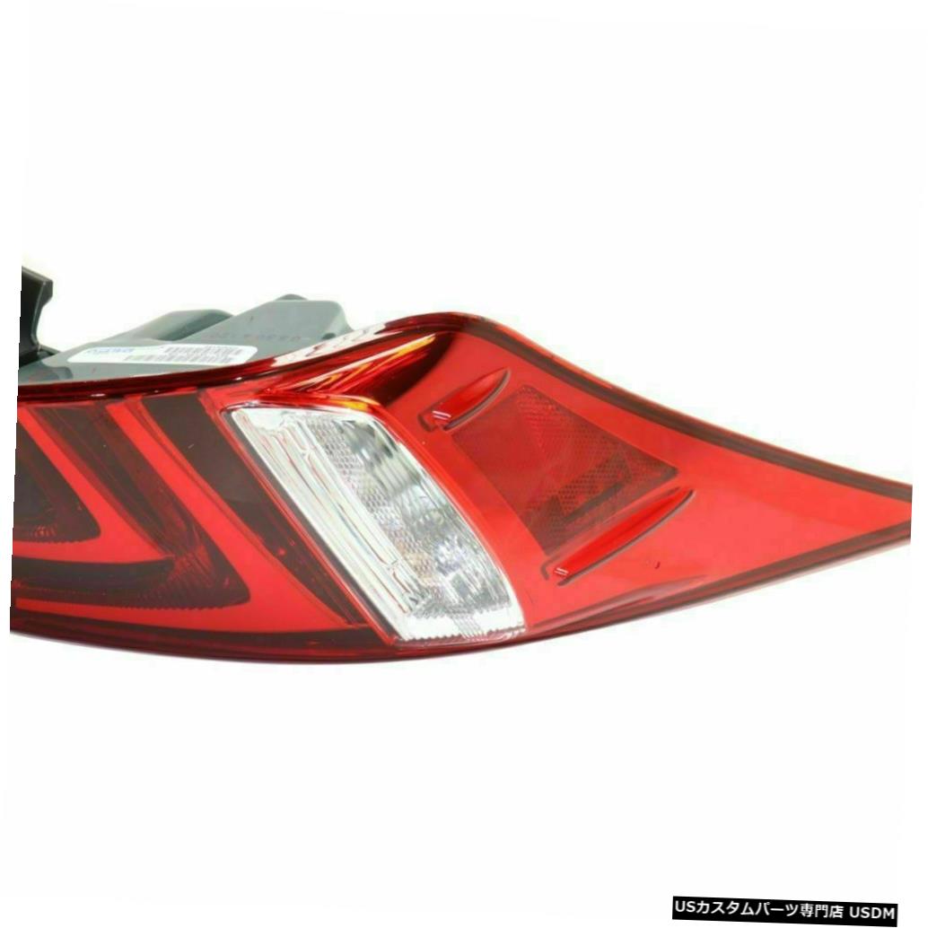 Tail light フィットレクサスIS250 IS350 2014-2016右パッセンジャーテールライトテールランプリアライト FITS LEXUS IS250 IS350 2014-2016 RIGHT PASSENGER TAILLIGHT TAIL LAMP REAR LIGHT 【並行輸入品】