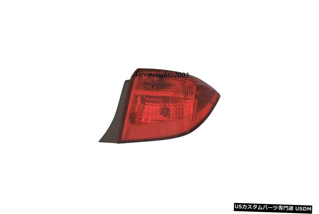 Tail light TOYOTA COROLLA 2017 SE XLE RIGHT PASSENGER OUTER TAILLIGHTリアランプテールライト TOYOTA COROLLA 2017 SE XLE RIGHT PASSENGER OUTER TAILLIGHT REAR LAMP TAIL LIGHT 【並行輸入品】