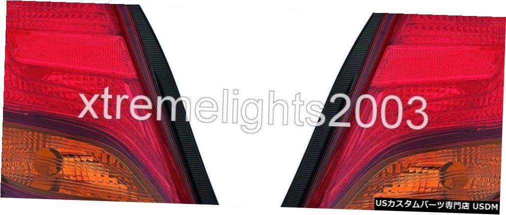Tail light TOYOTA YARIS HATCHBACK 2015-2016右テールテールライトテールライトリアランプペア TOYOTA YARIS HATCHBACK 2015-2016 RIGHT LEFT TAILLIGHT TAIL LIGHT REAR LAMP PAIR 【並行輸入品】