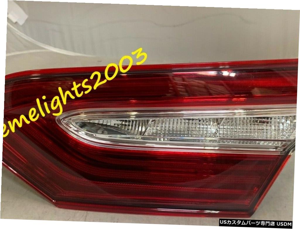 Tail light FIT TOYOTA CAMRY 2018-2019 XSE LEDライトインナーテールライトリアトランクランプ FIT TOYOTA CAMRY 2018-2019 XSE LED RIGHT INNER TAIL LIGHT REAR TRUNK LAMP 【並行輸入品】