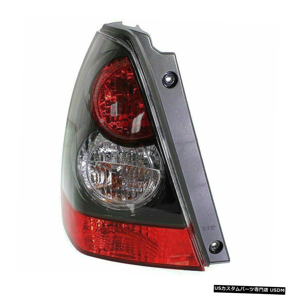 Tail light SUBARU FORESTER 2008左ドライバースポーツブラックテールライトテールランプリア FITS SUBARU FORESTER 2008 LEFT DRIVER SPORT BLACK TAILLIGHT TAIL LAMP REAR 【並行輸入品】