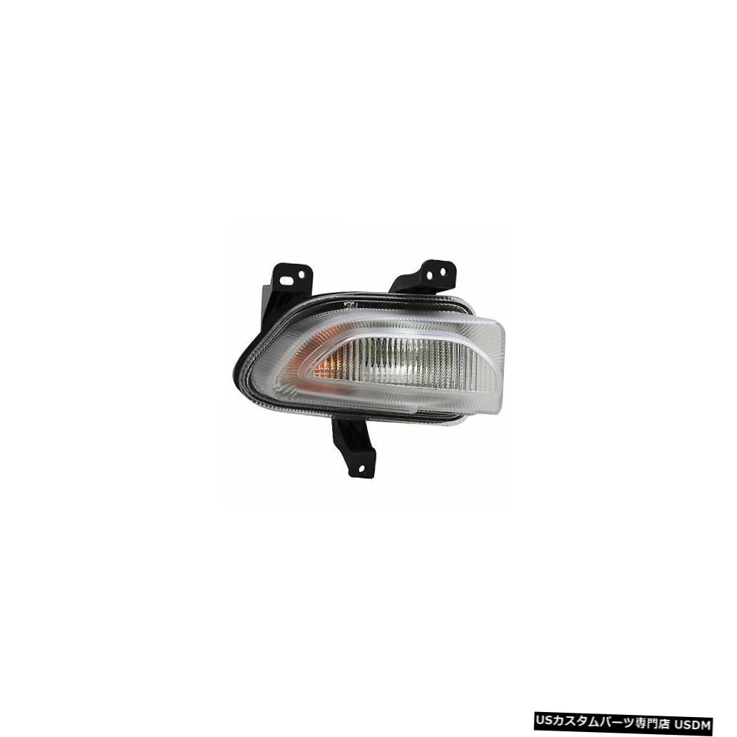 Tail light フィットジープレネゲード2015-2017ライトパッセンジャーターンシグナルライトランプバルブ付 FITS JEEP RENEGADE 2015-2017 RIGHT PASSENGER TURN SIGNAL LIGHT LAMP W/BULBS 【並行輸入品】