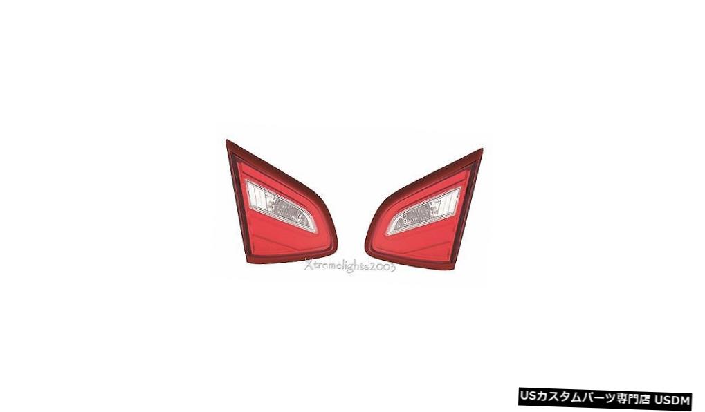 Tail light FIT日産アルティマセダン2016トランクリッドインナーテールライトテールライトランプペア FIT NISSAN ALTIMA SEDAN 2016 TRUNK LID INNER TAIL LIGHTS TAILLIGHTS LAMPS PAIR 【並行輸入品】