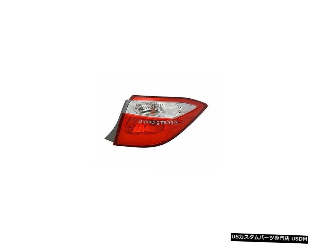 Tail light TOYOTA COROLLA 2014-2016 RIGHT PASSENGER OUTER TAIL LIGHT TAILLIGHT REAR LAMP TOYOTA COROLLA 2014-2016 RIGHT PASSENGER OUTER TAIL LIGHT TAILLIGHT REAR LAMP 【並行輸入品】