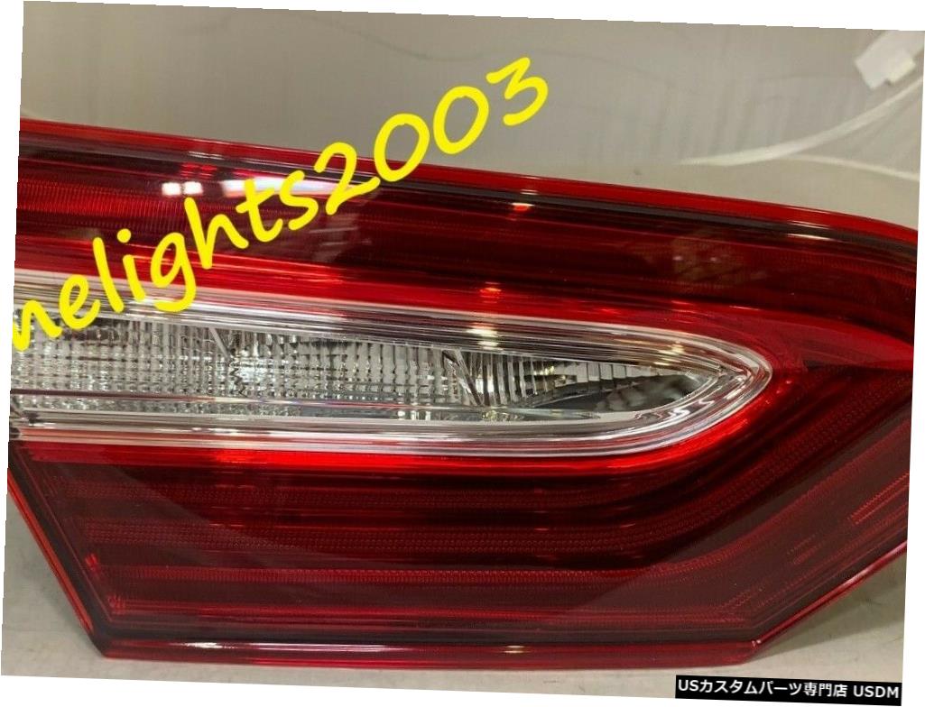 Tail light FIT TOYOTA CAMRY 2018-2019 LEFT DRIVER XLE LEDインナーテールライトリアトランクランプ FIT TOYOTA CAMRY 2018-2019 LEFT DRIVER XLE LED INNER TAIL LIGHT REAR TRUNK LAMP 【並行輸入品】
