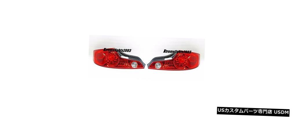 Tail light フィットインフィニティG35クーペ2003-2005テールライトテールライトリアランプペアセット FITS INFINITI G35 COUPE 2003-2005 TAILLIGHTS TAIL LIGHTS REAR LAMPS PAIR SET 【並行輸入品】|カスタムパーツ WORLD倉庫