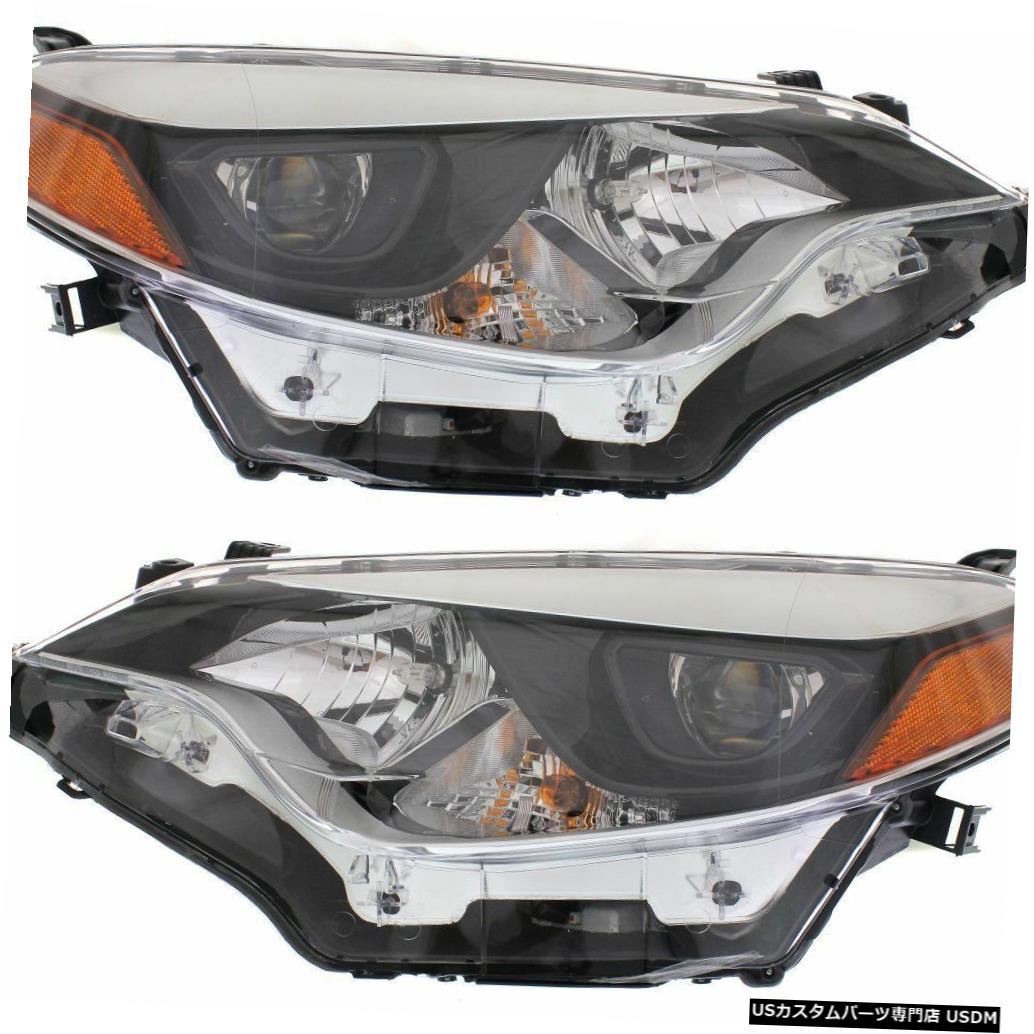 Tail light TOYOTA COROLLA 2014-2016 PAIR LEFT RIGHT HEADLIGHT HEAD LAMP FRONT LIGHT NEW TOYOTA COROLLA 2014-2016 PAIR LEFT RIGHT HEADLIGHT HEAD LAMP FRONT LIGHT NEW 【並行輸入品】