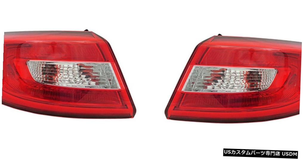 Tail light HYUNDAI SONATA 2015-2017 HALOGEN TAILLIGHTS TAIL LIGHTS REAR LAMPS PAIRのフィット FITS FOR HYUNDAI SONATA 2015-2017 HALOGEN TAILLIGHTS TAIL LIGHTS REAR LAMPS PAIR 【並行輸入品】