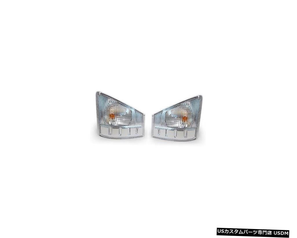 Tail light GMC W3500 W4500 W5500 2008-2015ペアセットトラックターンシグナルライトランプコーナー GMC W3500 W4500 W5500 2008-2015 PAIR SET TRUCK TURN SIGNAL LIGHTS LAMPS CORNER 【並行輸入品】